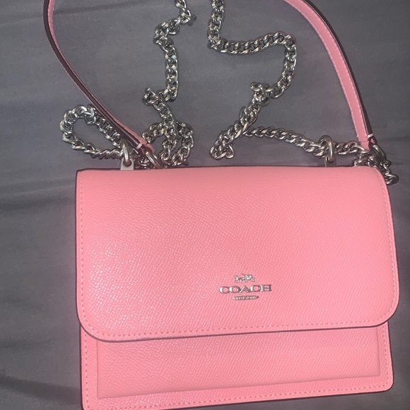 Coach Handbags - Beautiful Brand New Never Used Pink Coach Bag With Tags